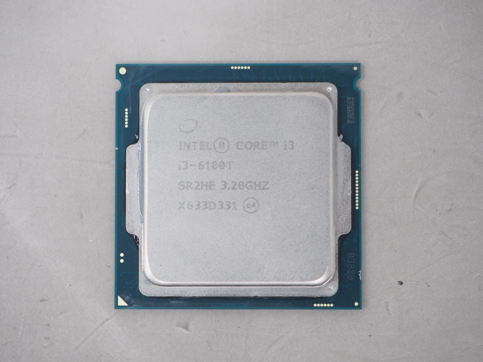 INTEL CORE I3-6100T 3.20GHz FCLGA1151 CPU Processor. Available Now for $5.95