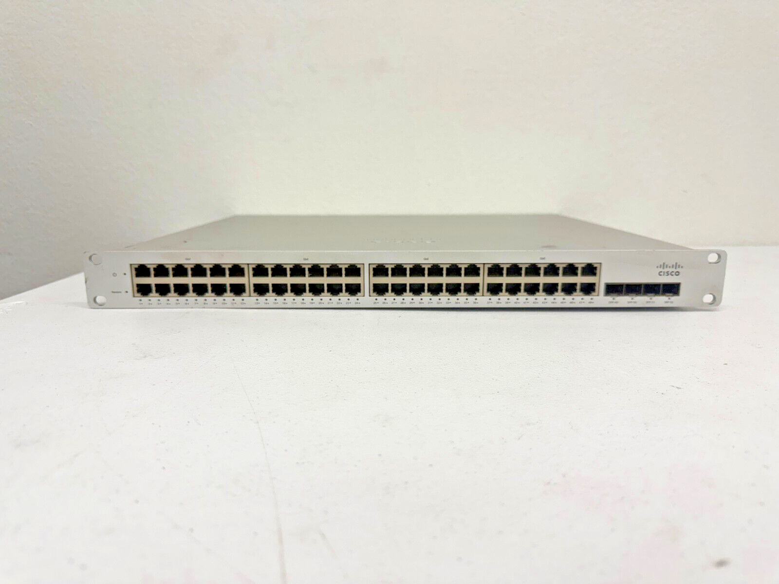 Cisco Meraki MS220-48-HW 48-Port Gigabit 4x SFP Cloud Managed Switch - Unclaimed. Available Now for $35.00