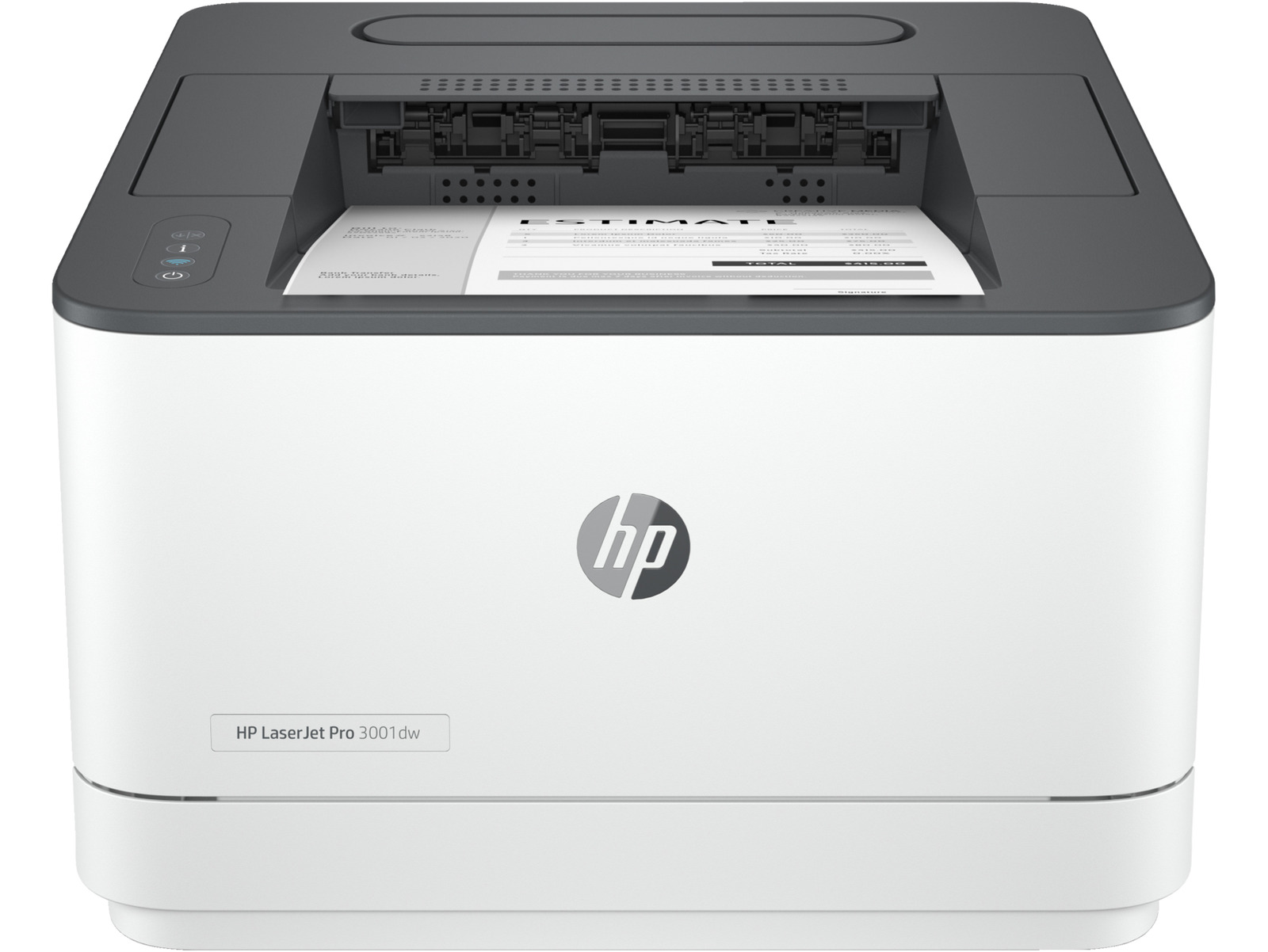 HP LaserJet Pro 3001dw Laser Printer, Black And White Mobile Print Up to 50,000. Available Now for $179.00