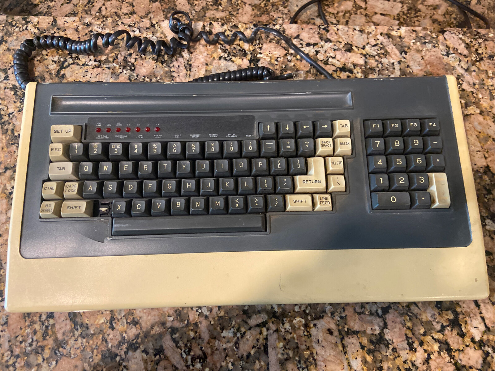 Old Vintage Computer Keyboard FOR PARTS. Available Now for $65.00