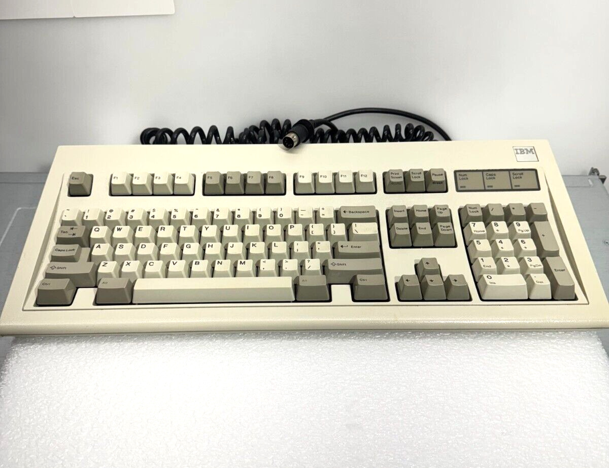 Vintage IBM Model M Clicky Keyboard P/N 1390131. Available Now for $200.00