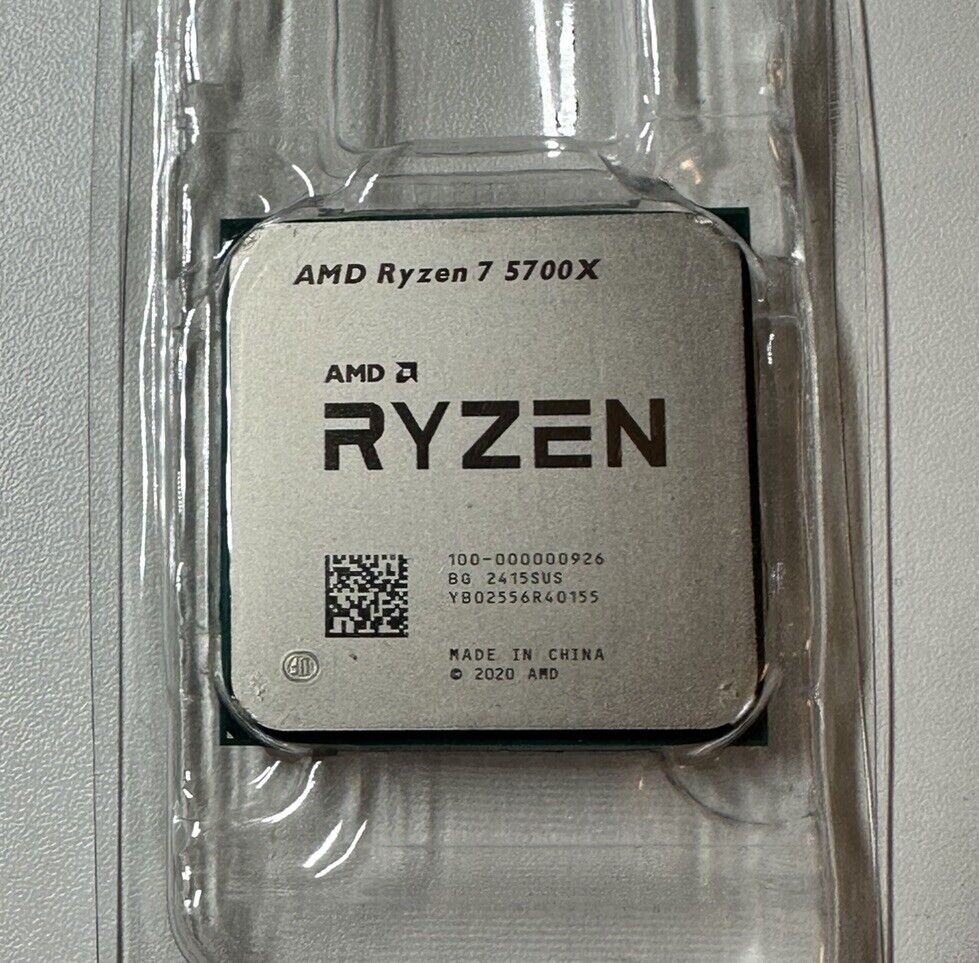 AMD Ryzen 7 5700X 8-Core 16-Thread 3.4GHz Socket AM4 CPU Processor. Available Now for $139.99