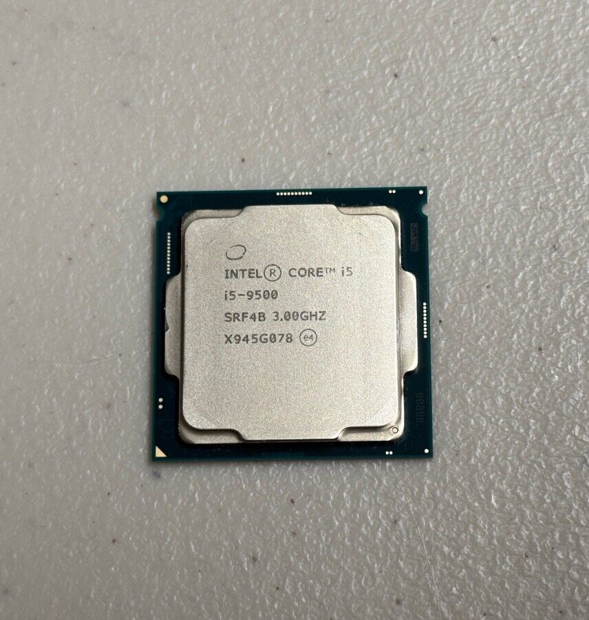  Intel Core i5-9500 SRF48 3.00GHZ CPU/Processors. Available Now for $42.99