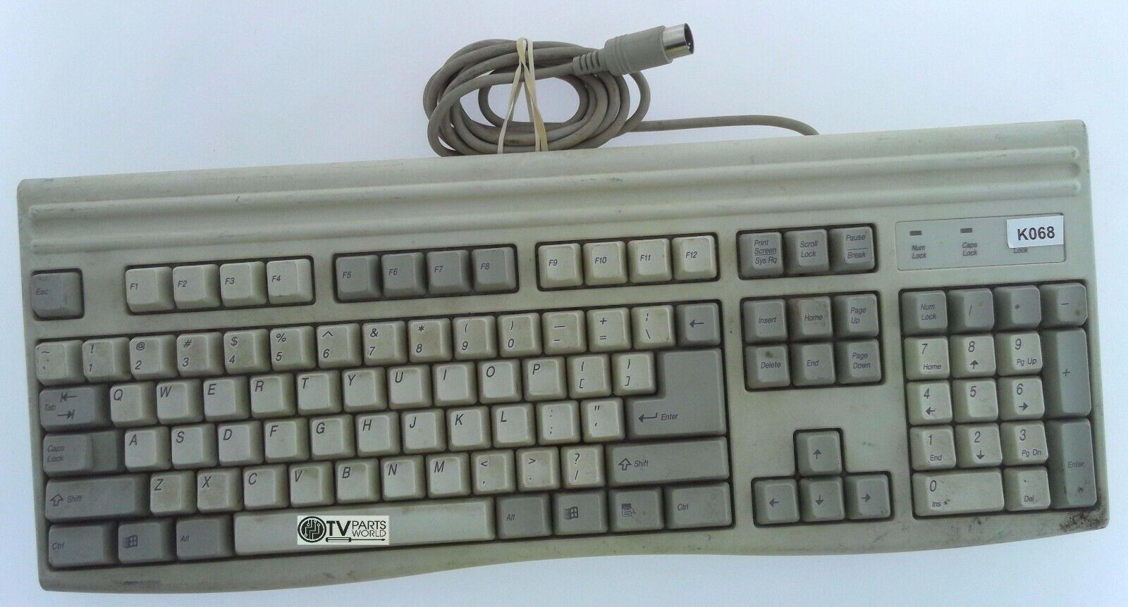 Vintage Mitsumi KPQ-E99ZC-13 Keyboard (K068). Available Now for $75.00