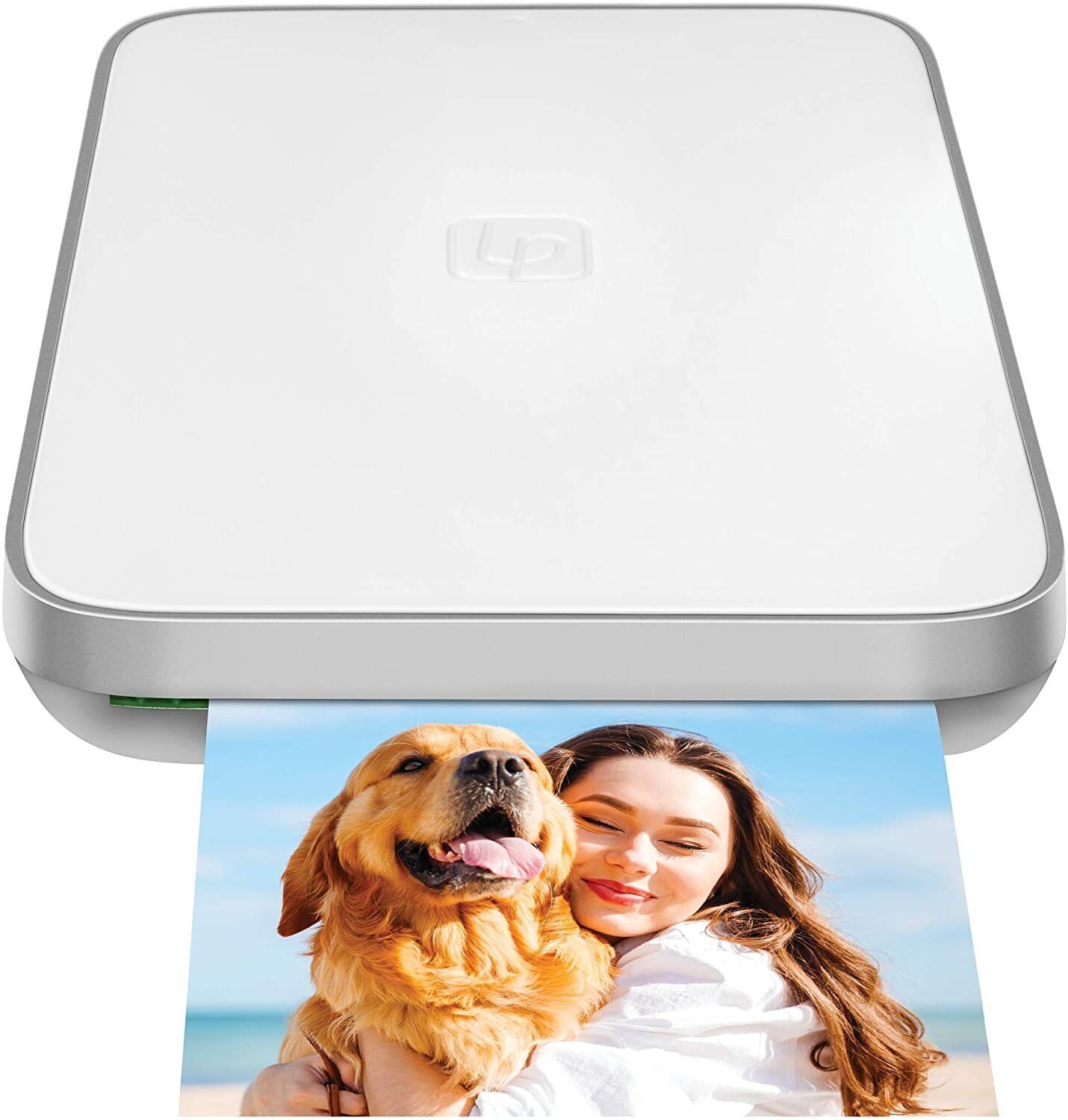 Lifeprint Wireless Video & Photo Printer 3x4.5, Zink Portable Printer (White). Available Now for $19.76