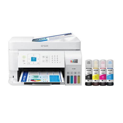 Epson EcoTank ET-4810 Wireless Printer - Certified Refurbished. Available Now for $169.99