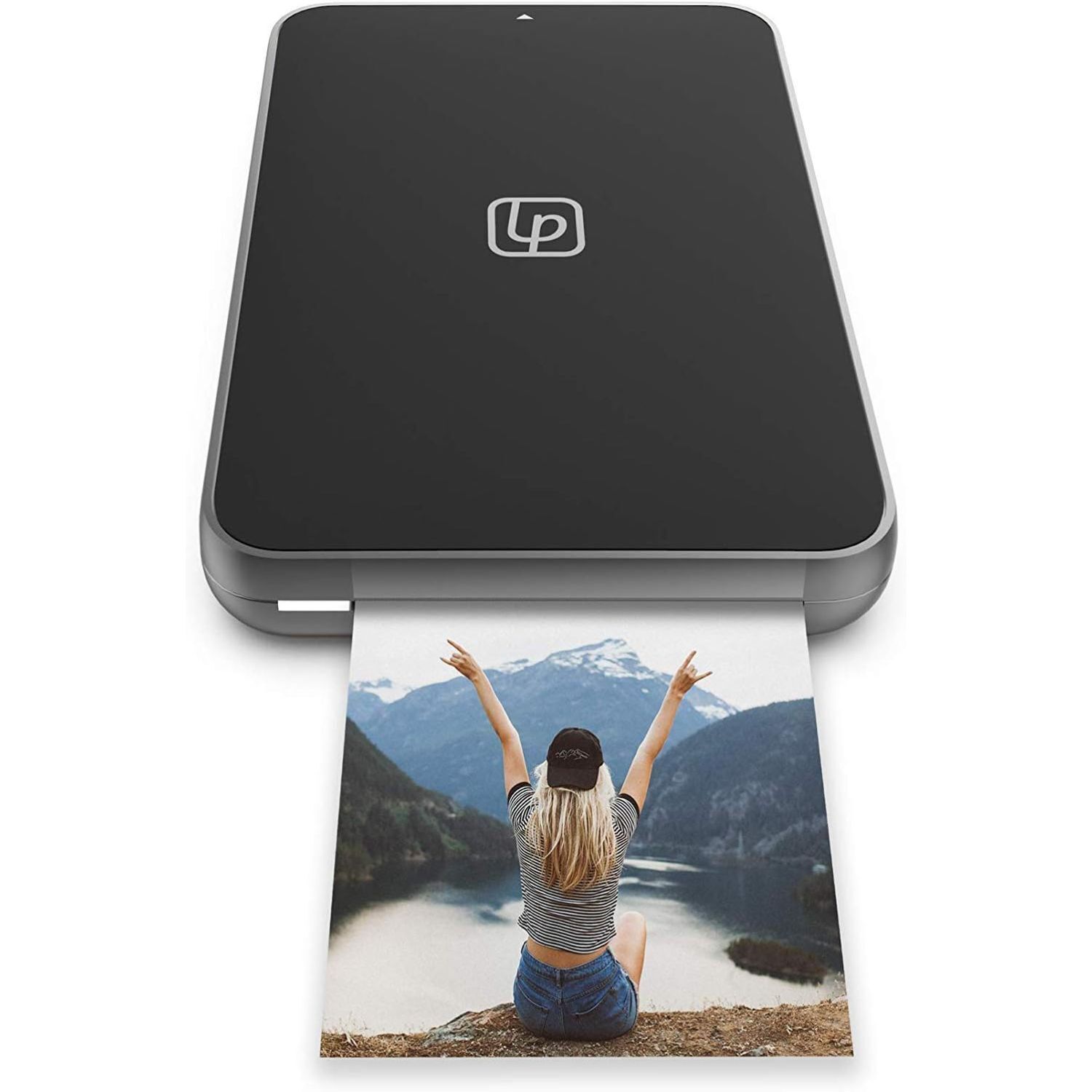 Lifeprint Ultra Slim Video & Photo Printer 2x3, Zink Portable Printer, Black. Available Now for $12.00