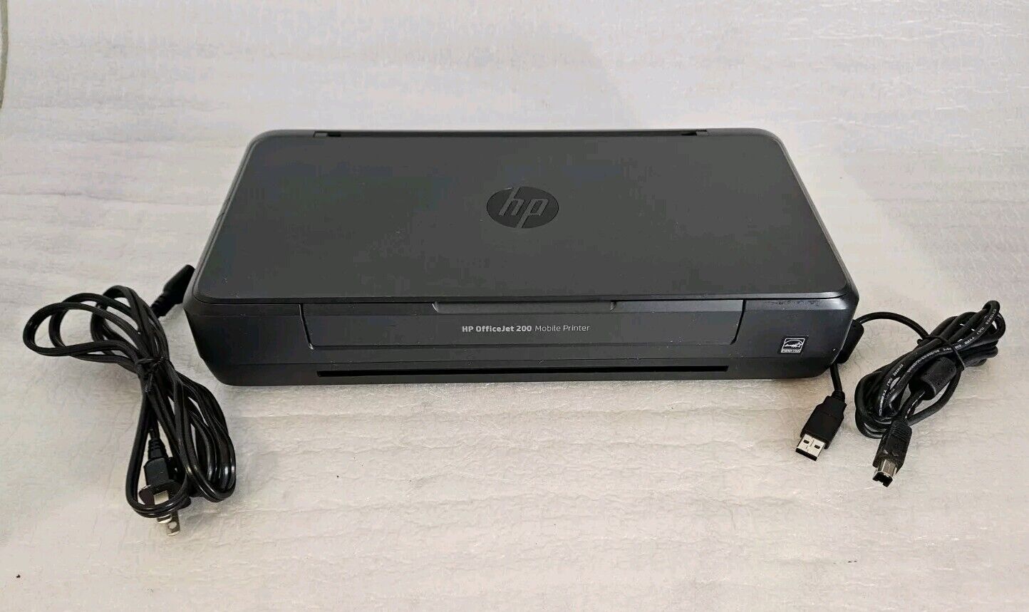 HP OfficeJet 200 Portable Wireless Mobile Printer W/ Cables FreeShip Tested. Available Now for $80.00