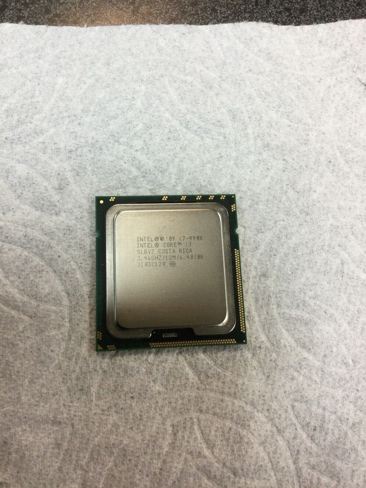 Intel core i7-990X SLBVZ 3.46GHz 6 Core Extreme Edition AT80613005931AA. Available Now for $79.50