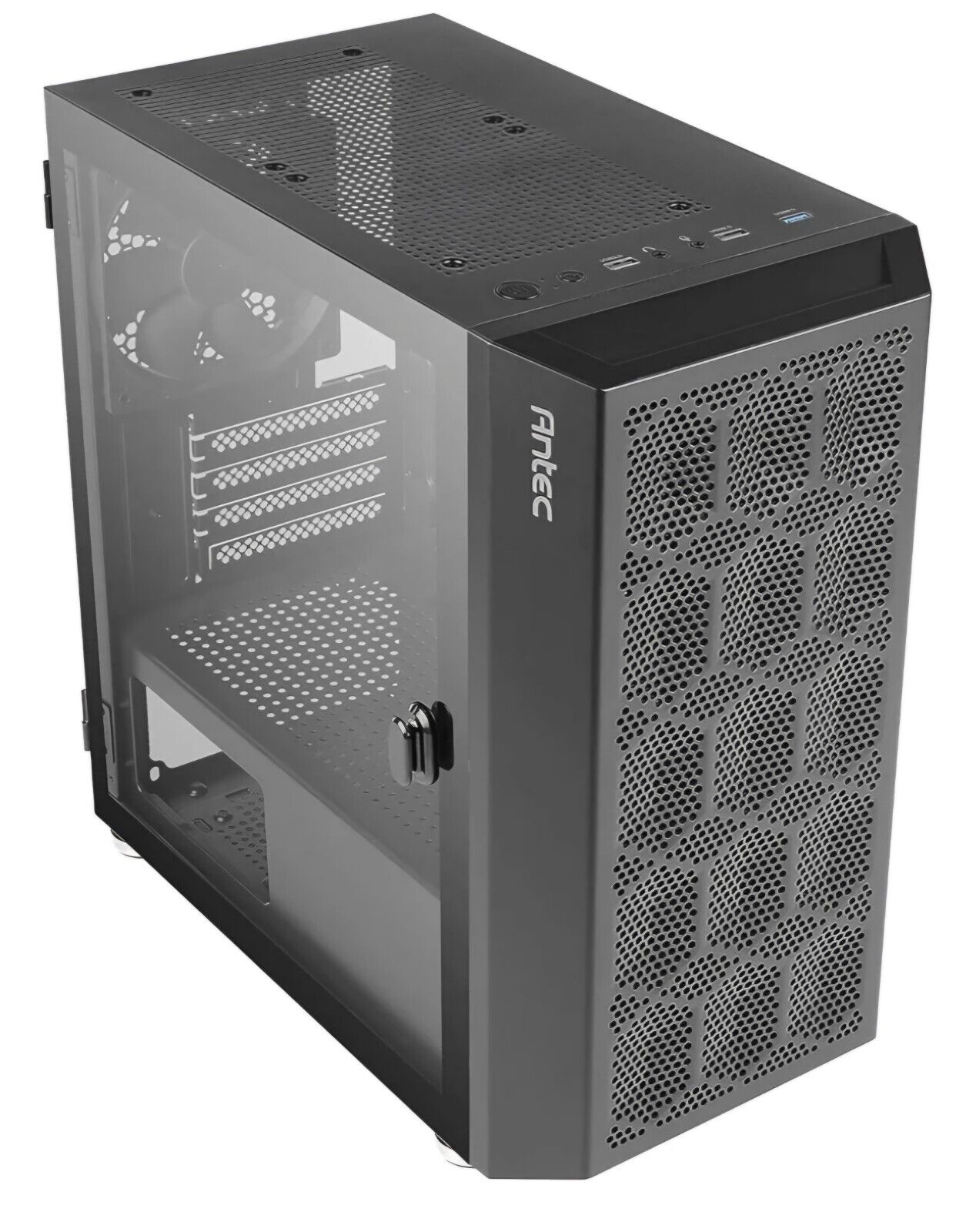 Antec NX200M Micro-ATX Tower Mini-Tower Computer Case with 120mm Rear Fan . Available Now for $27.99