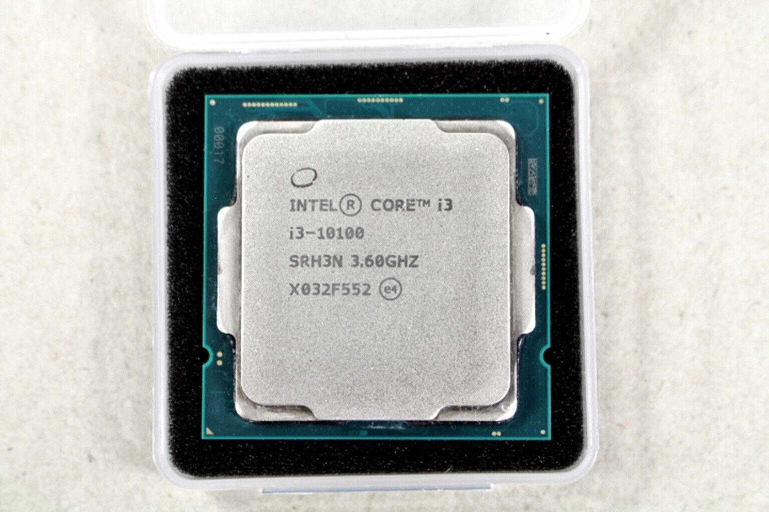 INTEL CORE I3-10100 PROCESSOR | 3.60GHZ | SRH3N. Available Now for $64.99