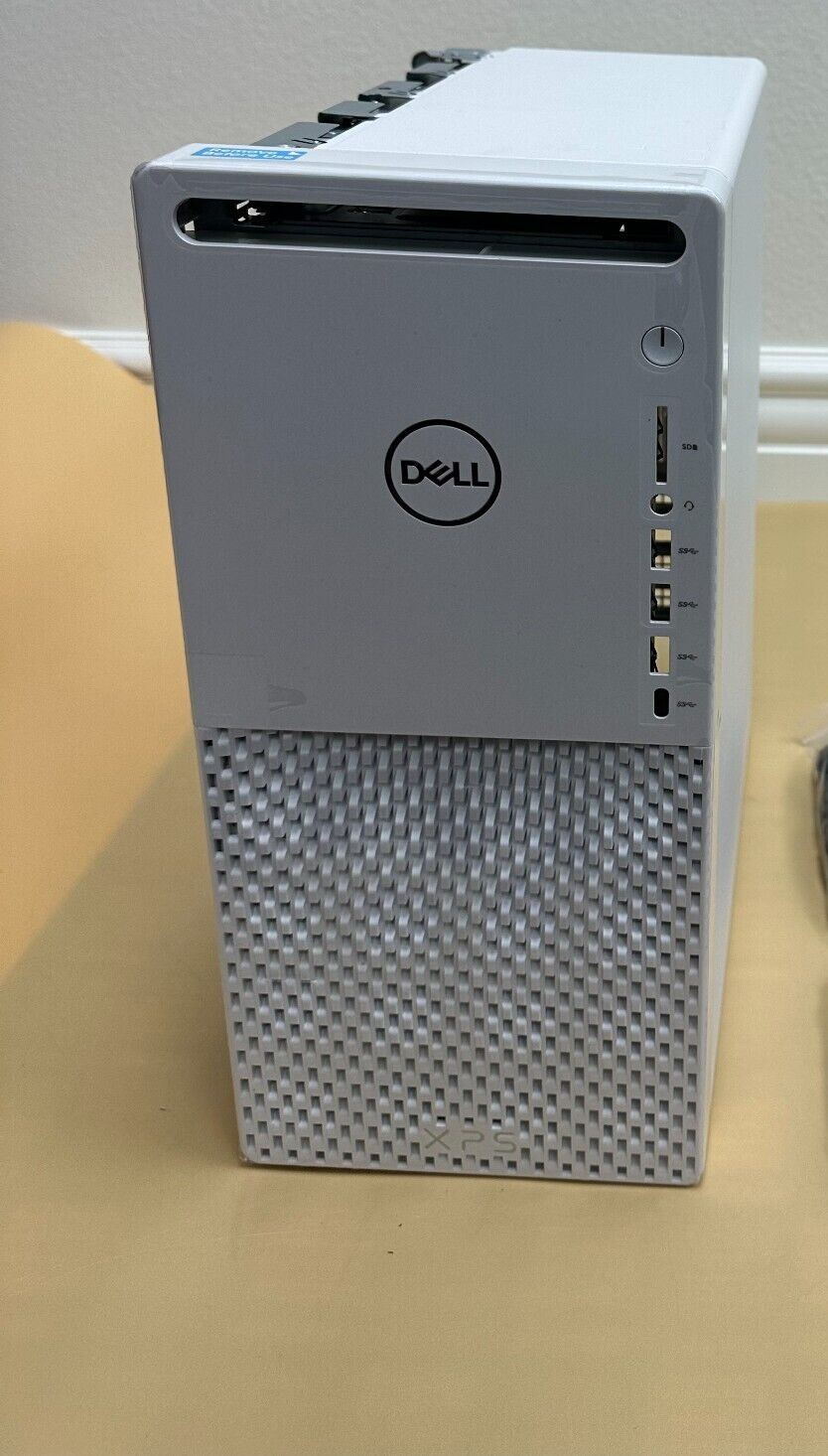 Desktop Bare Bone Case Chassis Bezel + Side Cover for Dell XPS 8940 WHITE. Available Now for $49.99