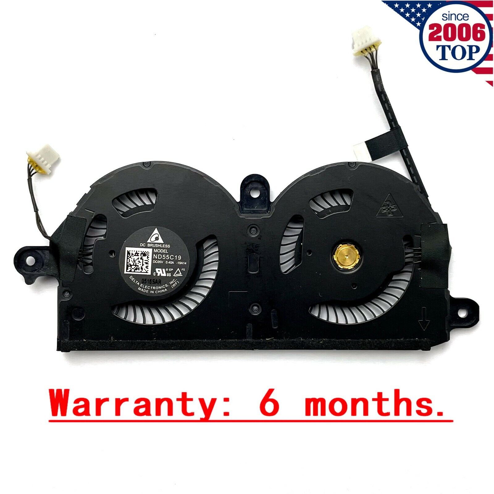 New Genuine CPU Cooling Fan for Dell XPS 13 9380 7390 0980WH 980WH ND55C19-19A14. Available Now for $19.99