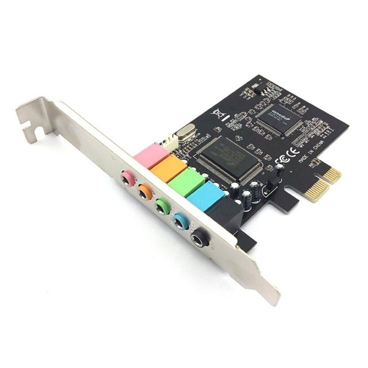 PCI-E Express 5.1ch CMI8738 Audio Sound Card w/Low Profile Bracket US Stock. Available Now for $15.90