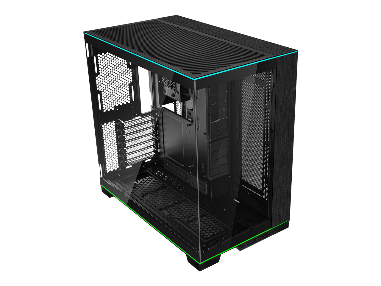 LIAN LI O11 Dynamic EVO RGB  Black Aluminum / Steel / Tempered Glass ATX Mid Tow. Available Now for $164.99