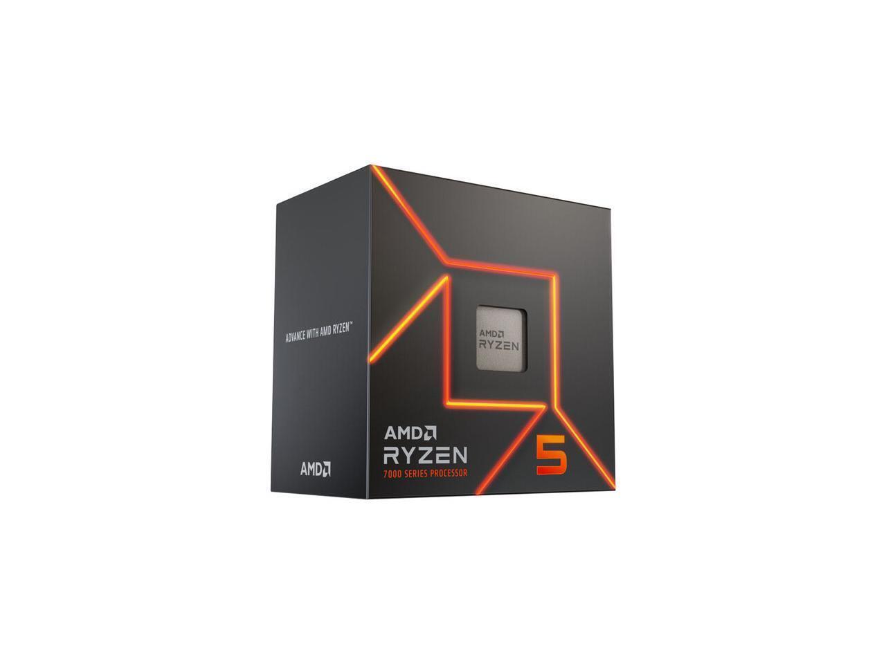 AMD Ryzen 5 7600 - 6-Core 3.8GHz Socket AM5 65W AMD Radeon CPU Processor. Available Now for $188.99