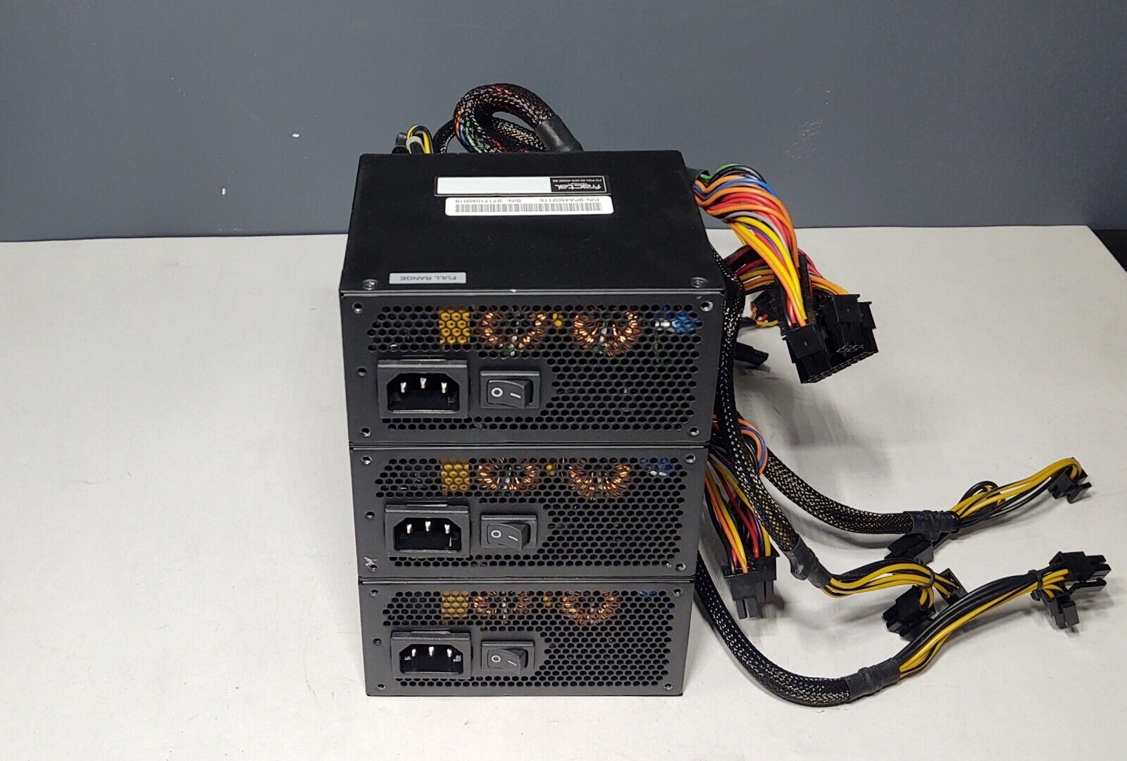 LOT OF 3 Fractal Design Integra 450 Watt 80 Plus Bronze SFX PSU. Available Now for $89.99