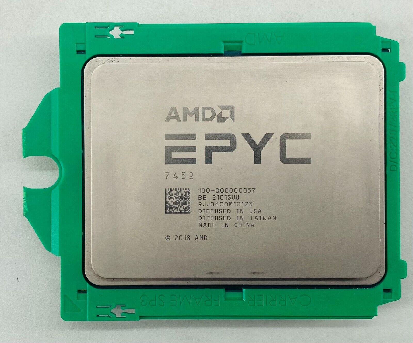 AMD EPYC 7452 100-000000057 2.35GHz 32-CORE 155W PROCESSOR CPU UNLOCKED. Available Now for $179.95