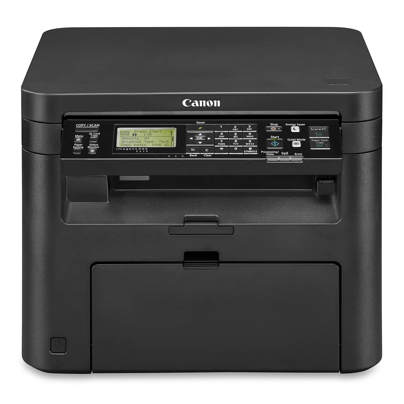 Canon Image Class D570 Monochrome Laser Printer with Scanner and Copier - Black. Available Now for $158.09