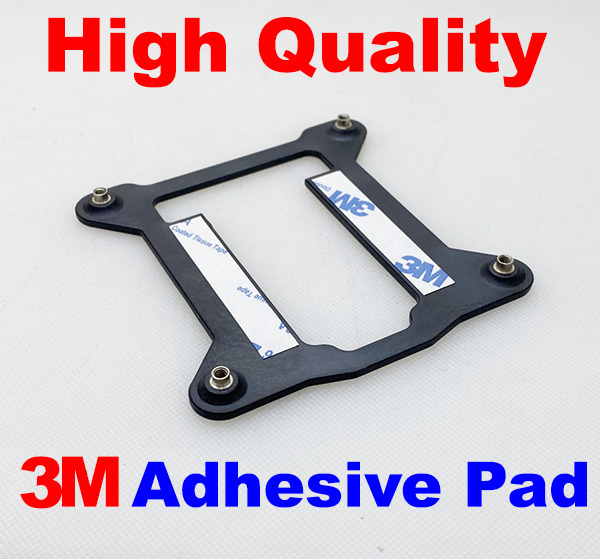 Intel LGA1156 LGA1155 LGA1151 LGA1200 CPU Backplate with 3M Adhesive. Available Now for $5.99