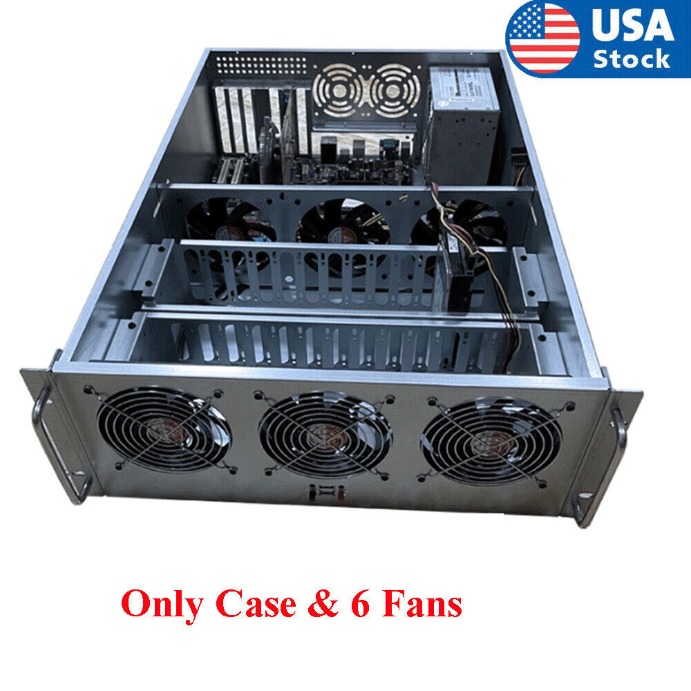 4U Mining Case 24 Hard Disk Bits Multi-drive Storage ATX Standard Server Chassis. Available Now for $175.86