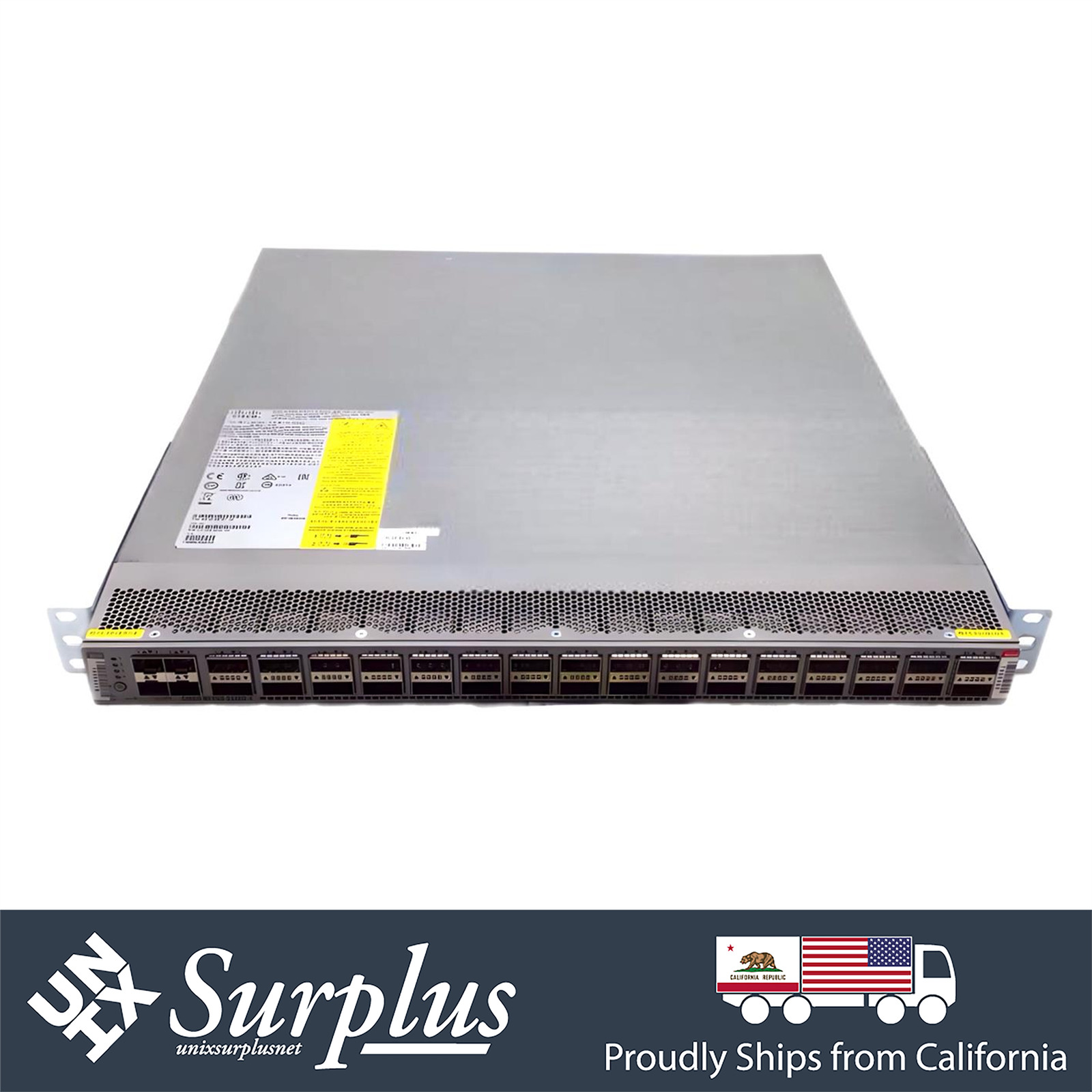 40GbE QSFP+ Switch 32 Port Cisco Nexus Enterprise Layer 3 VLAN Dual PSU. Available Now for $99.00