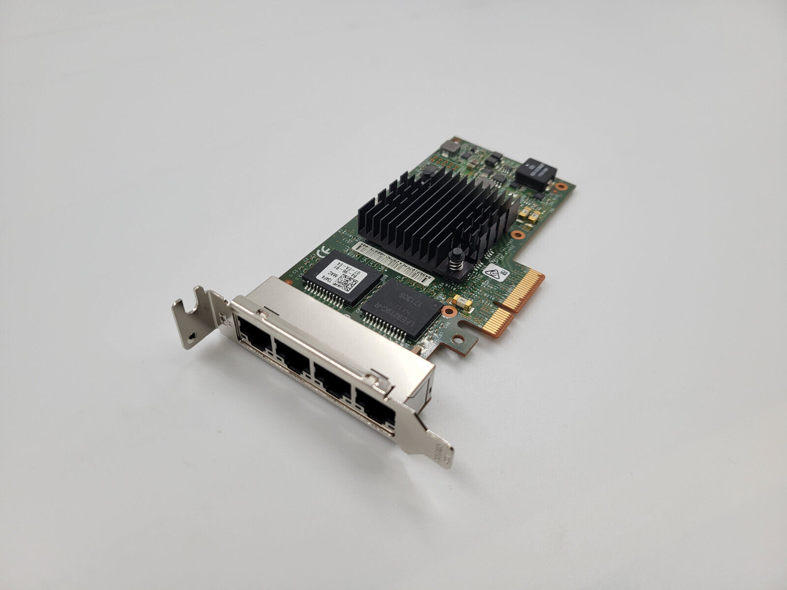 Intel I350-T4 Quad-Port Ethernet PCIe Network Adapter Dell P/N: 0T34F4 Tested. Available Now for $39.99