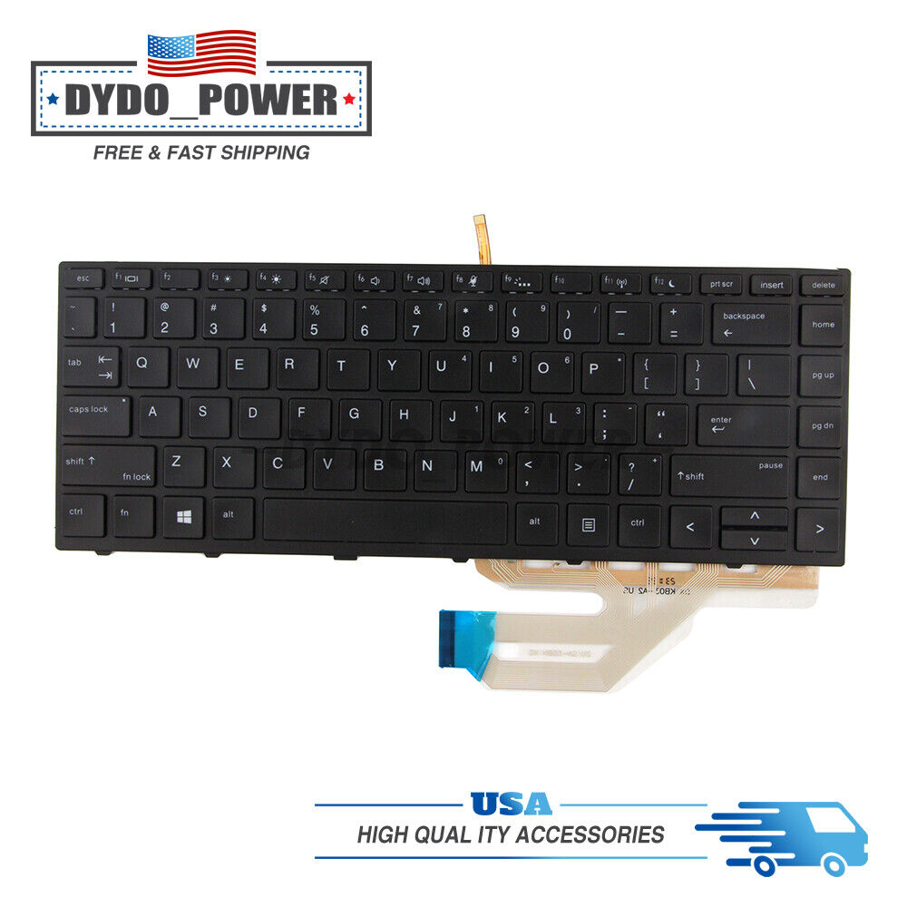 Fit HP Probook 430 G5 440 G5 445 G5  G5 470 Keyboard With Backlight L01071-001. Available Now for $17.48