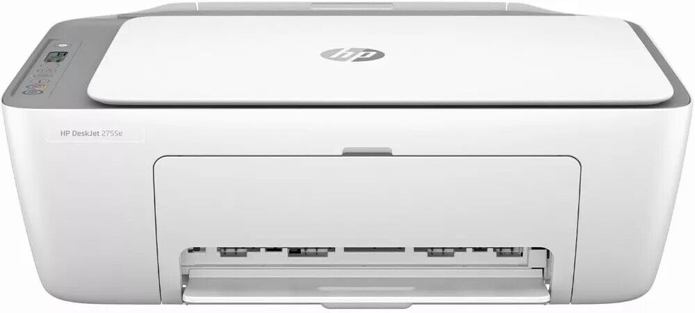 HP DeskJet 2755e Wireless Color Inkjet Printer, Print/Scan/Copy, Easy Setup. Available Now for $74.98