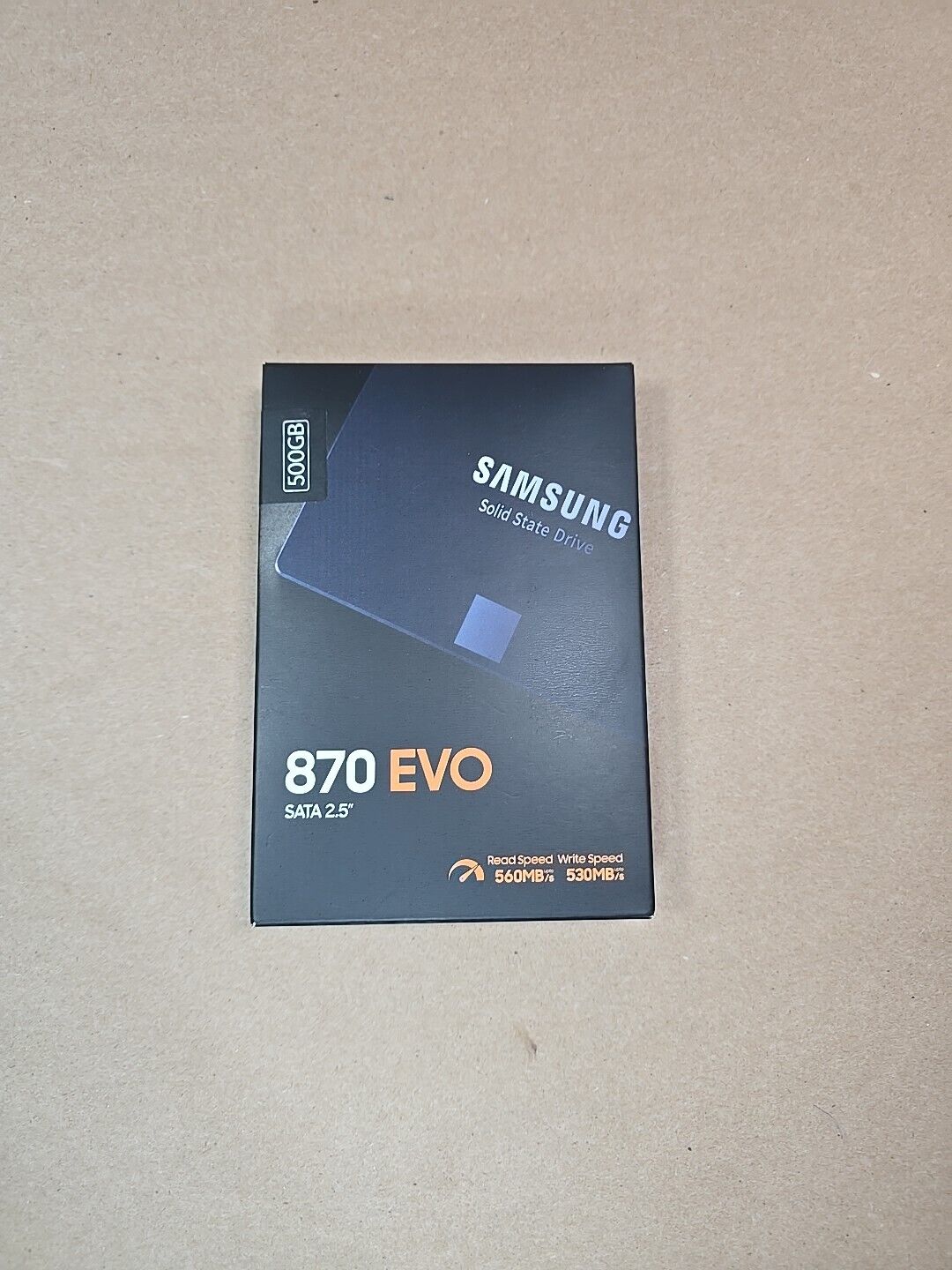 Samsung 870 EVO 500GB 2.5 SATA SSD MZ-77E500 New Sealed . Available Now for $47.99