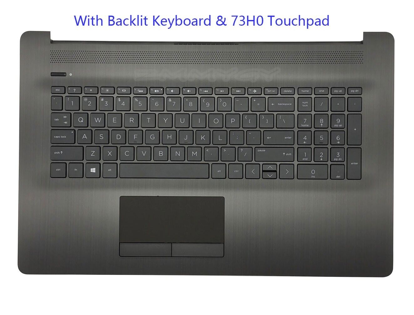 For HP 17-BY 17BY 17T-BY 17-CA Palmrest Backlit Keyboard Touchpad L22749-001. Available Now for $53.99